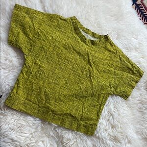 Floral Green Women's Top African